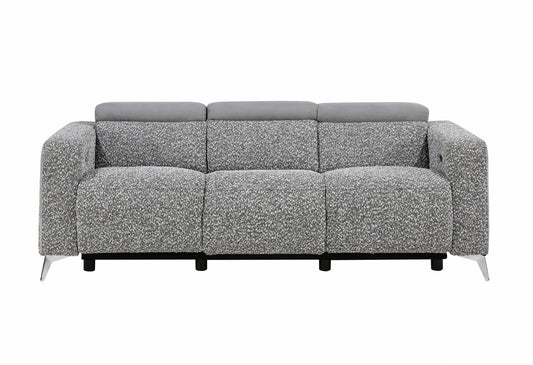 U8521 Taupe/Dark Grey 36 Power Reclining Sofa