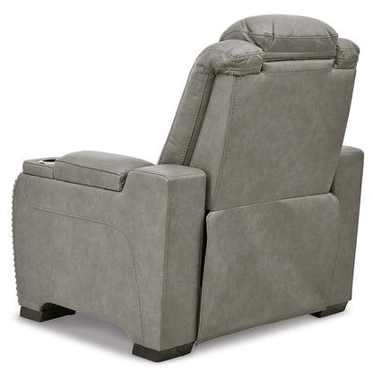 The Man-Den PWR Recliner/ADJ Headrest