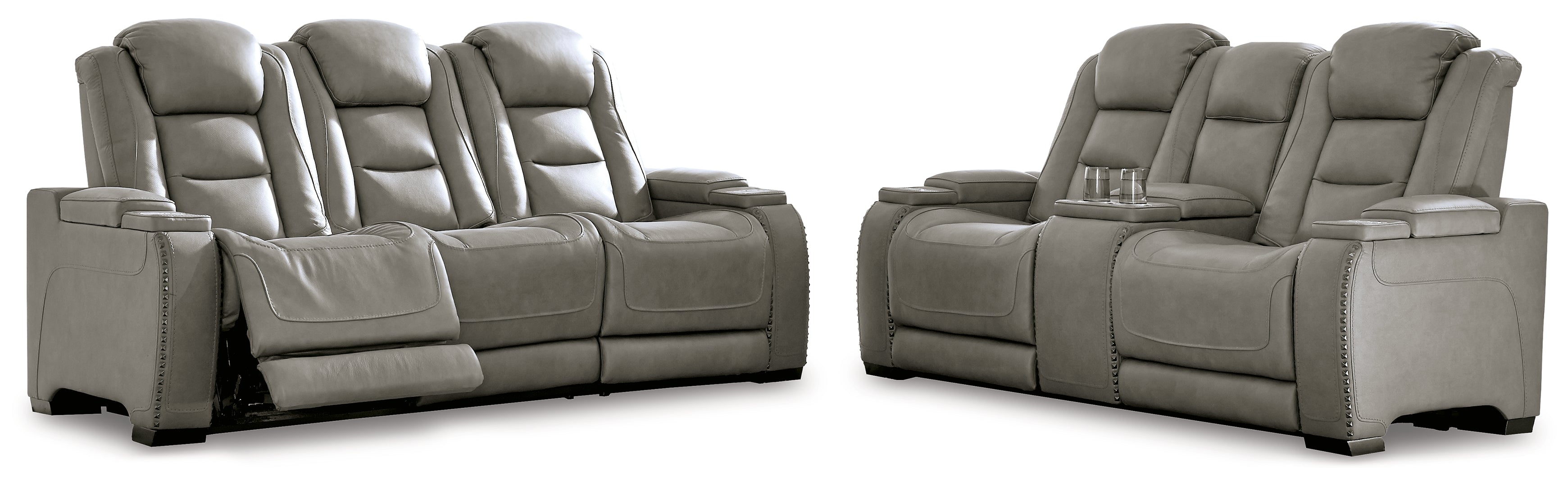 The Man-Den Sofa, Loveseat and Recliner