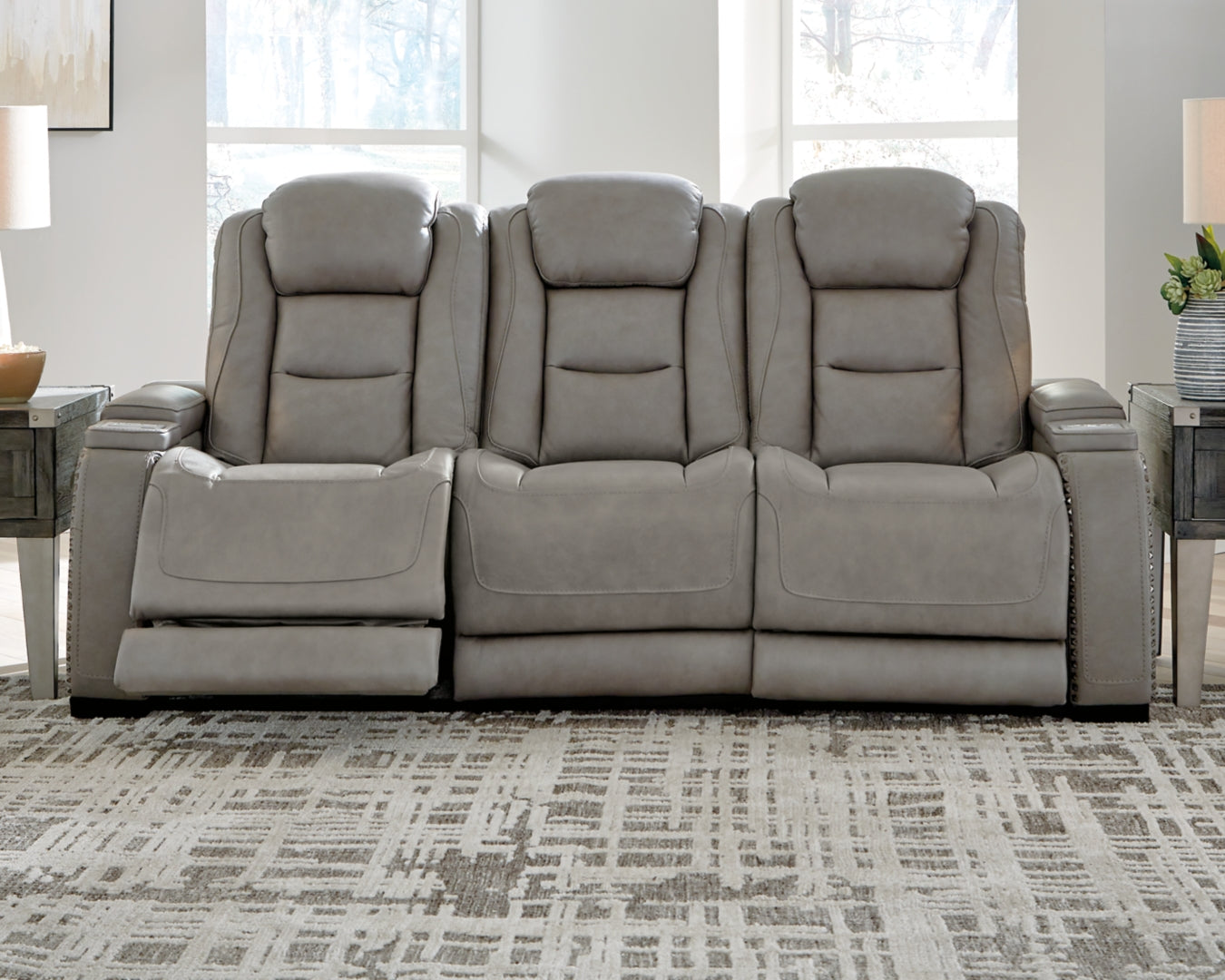 The Man-Den Sofa, Loveseat and Recliner