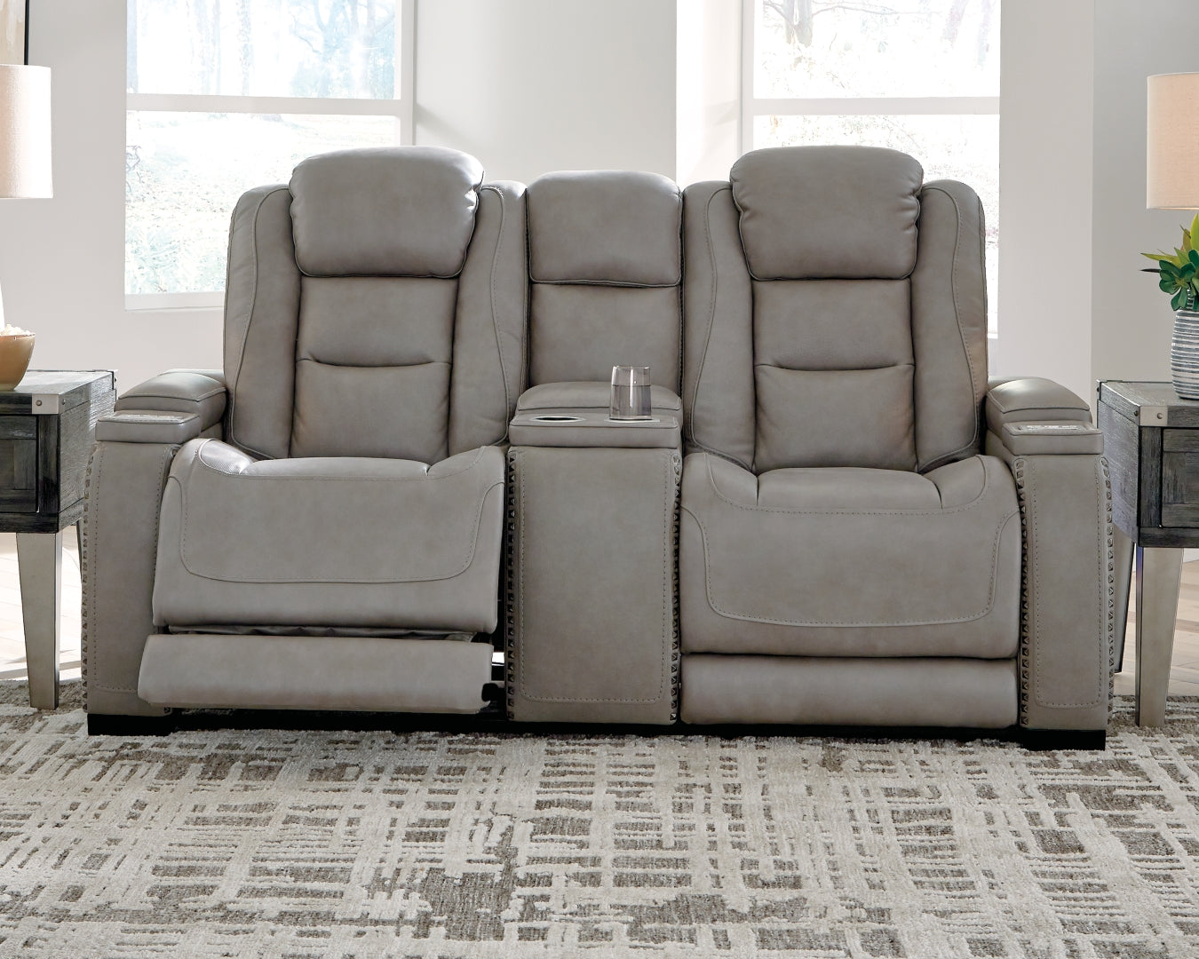 The Man-Den Sofa, Loveseat and Recliner