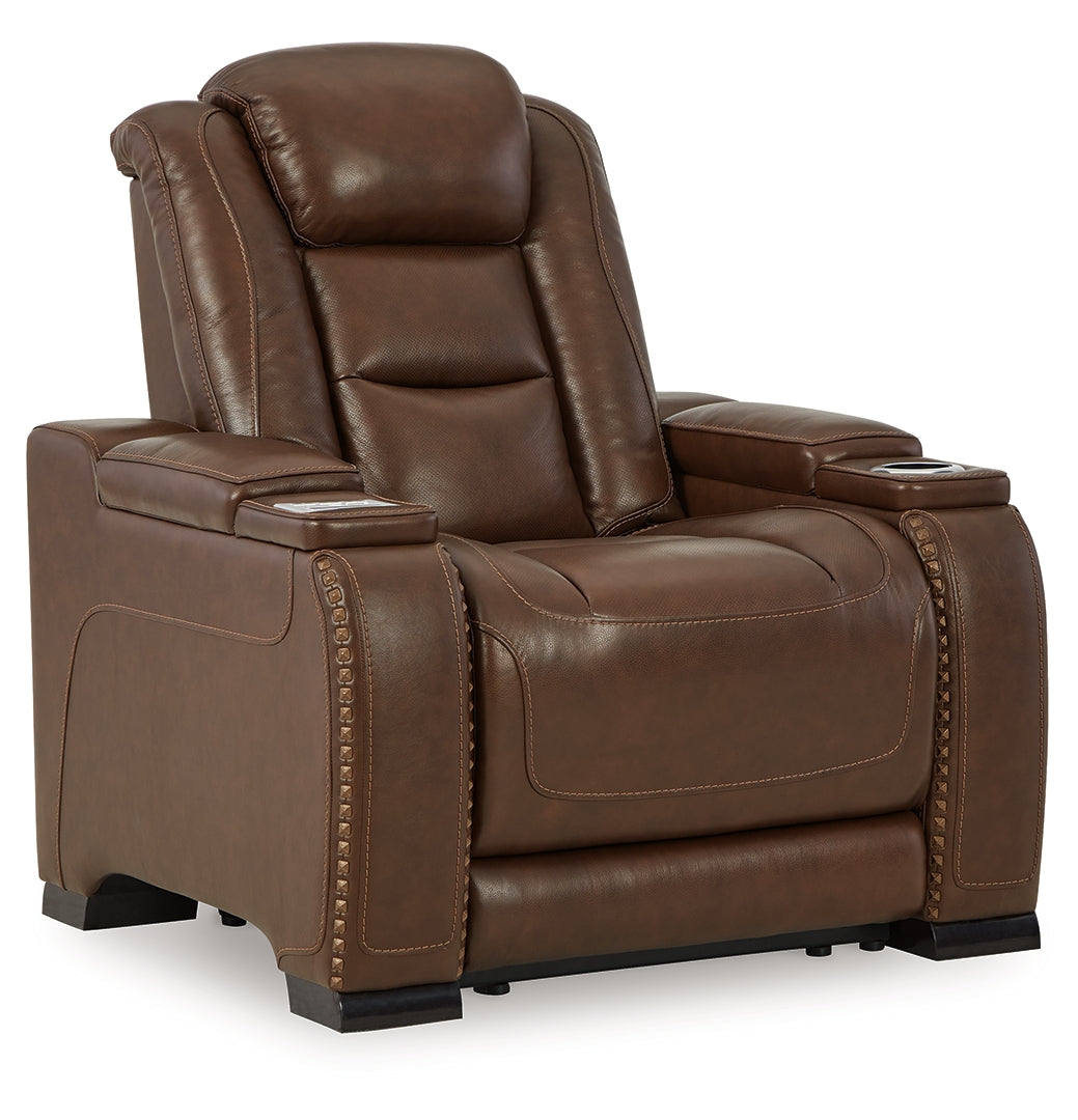 The Man-Den PWR Recliner/ADJ Headrest