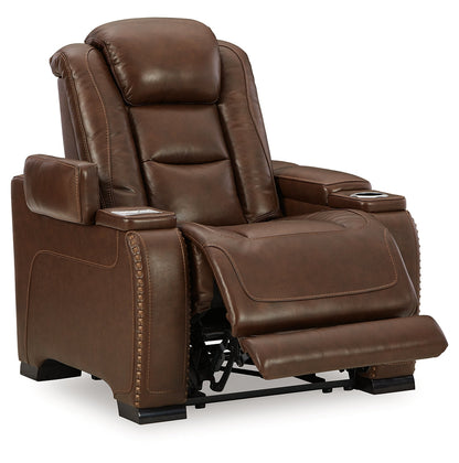 The Man-Den PWR Recliner/ADJ Headrest