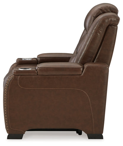 The Man-Den PWR Recliner/ADJ Headrest