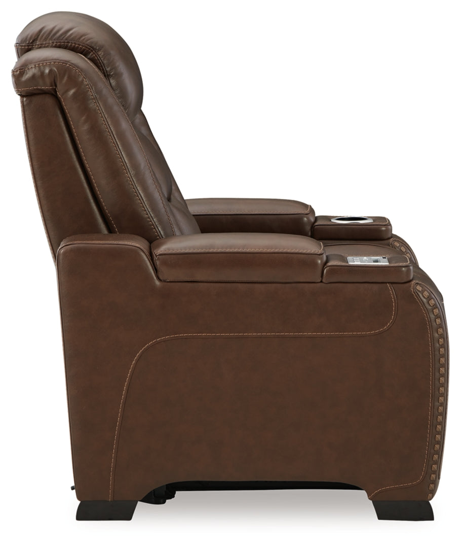 The Man-Den PWR Recliner/ADJ Headrest