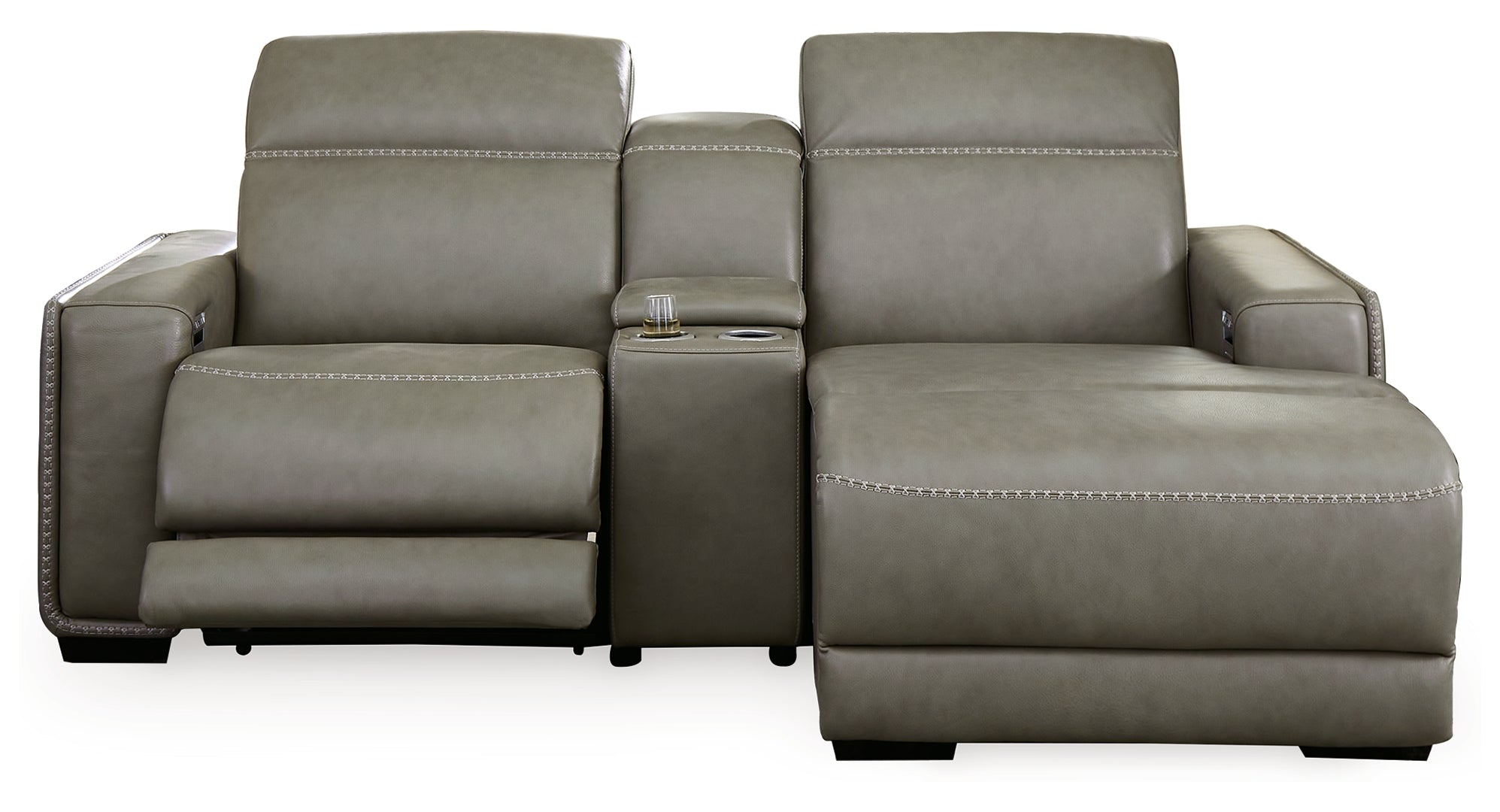 Correze 3-Piece Power Reclining Sectional Loveseat