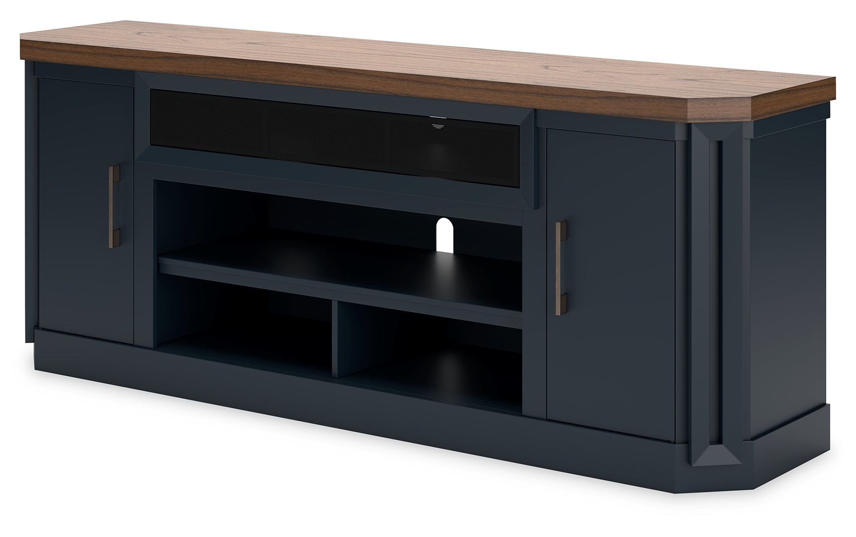 Landocken XL TV Stand w/Fireplace Option