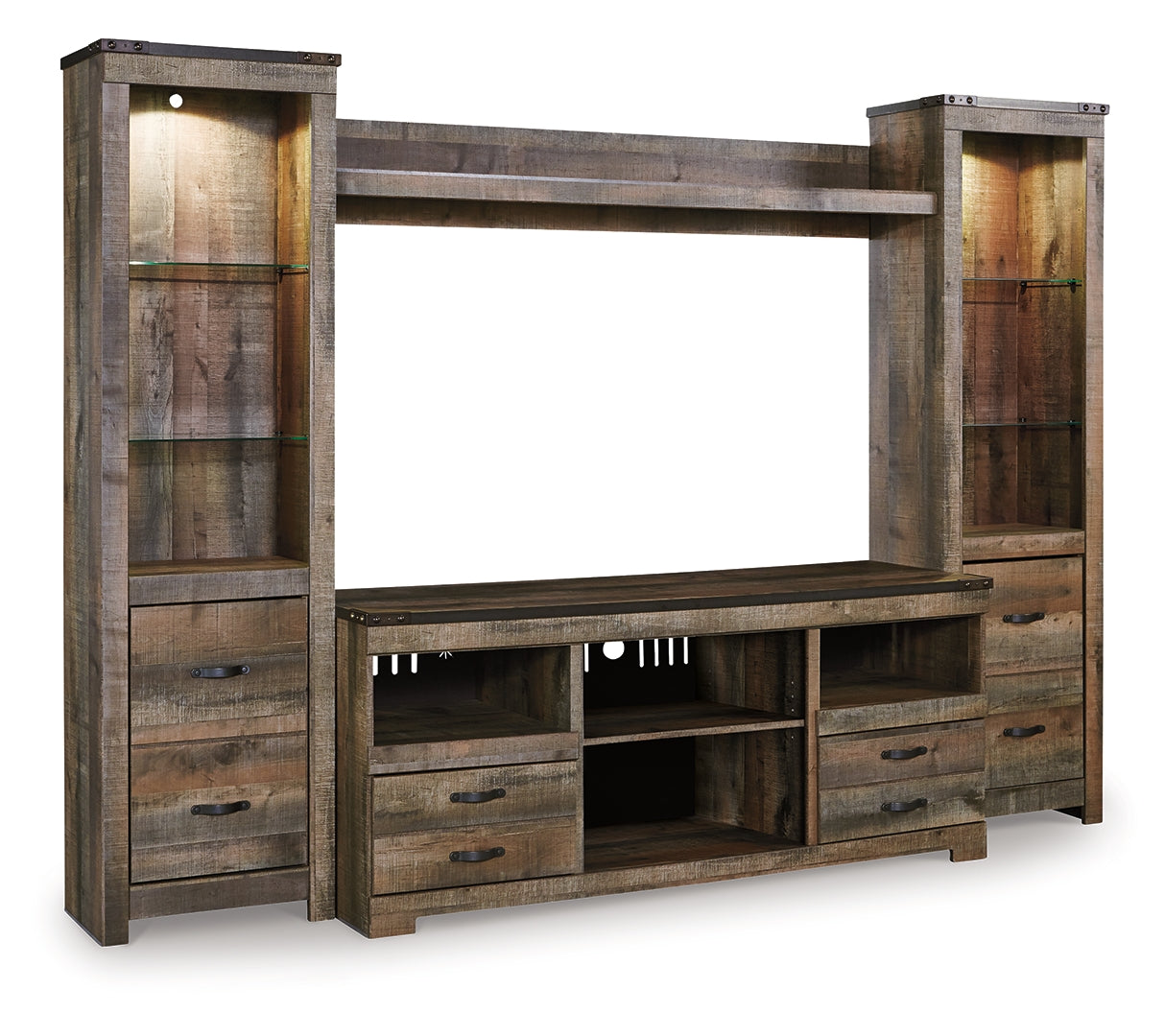 Trinell 4-Piece Entertainment Center