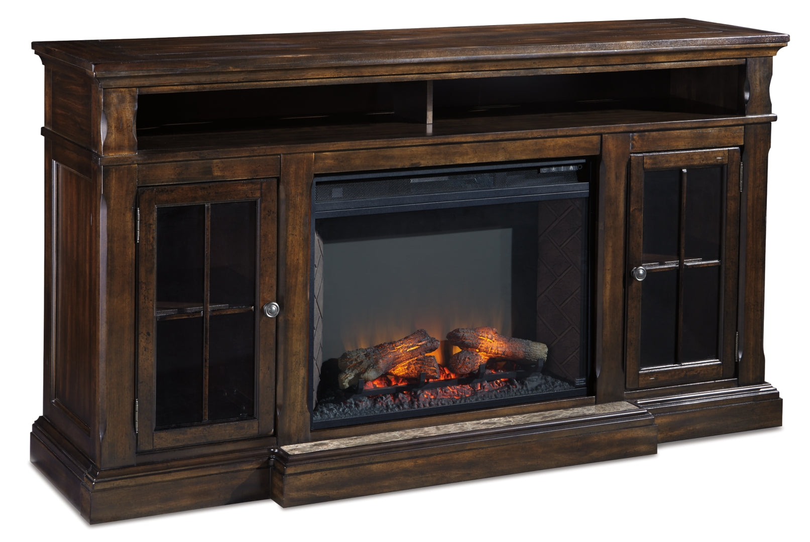 Roddinton XL TV Stand w/Fireplace Option