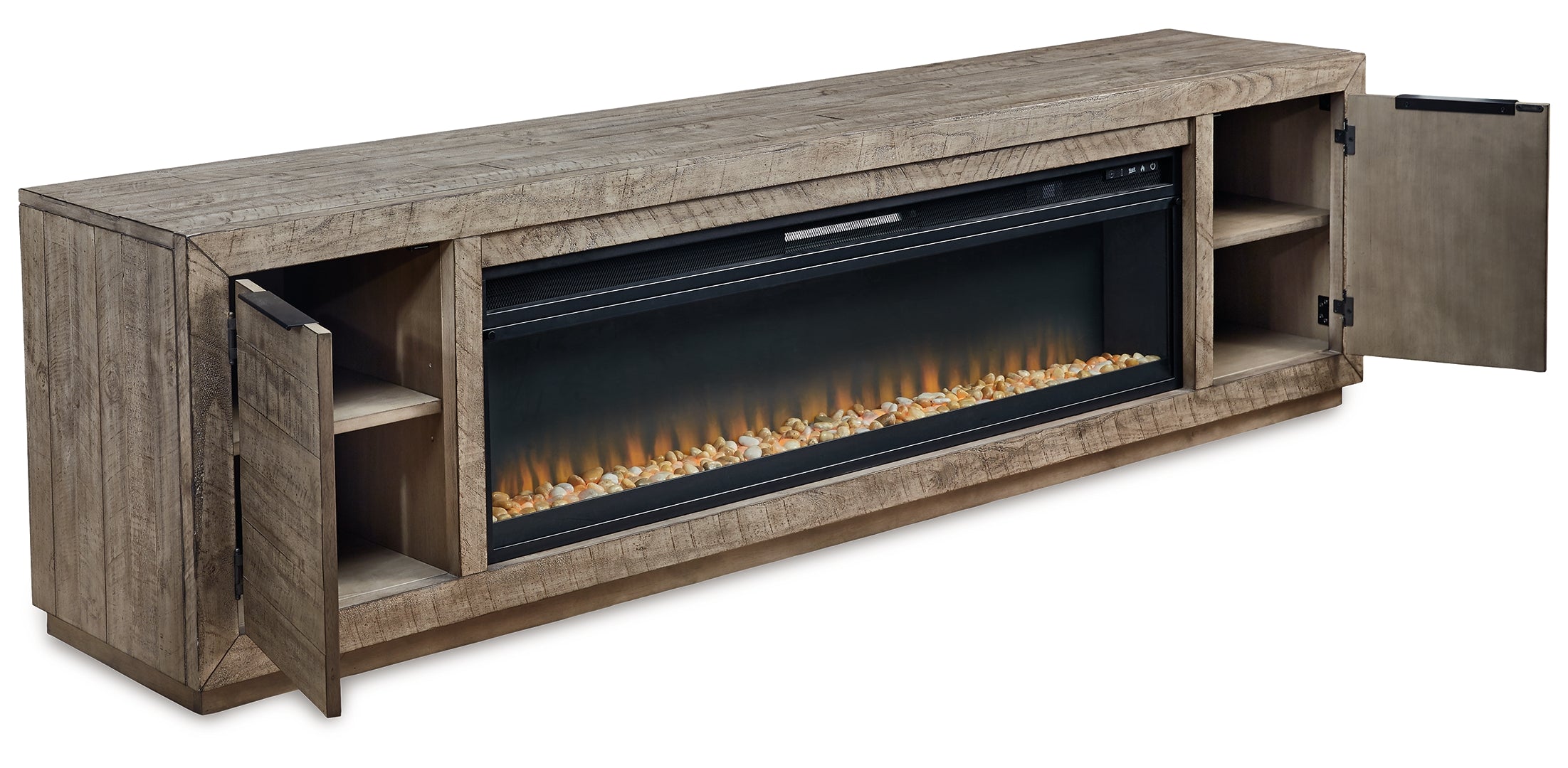 Krystanza TV Stand with Electric Fireplace