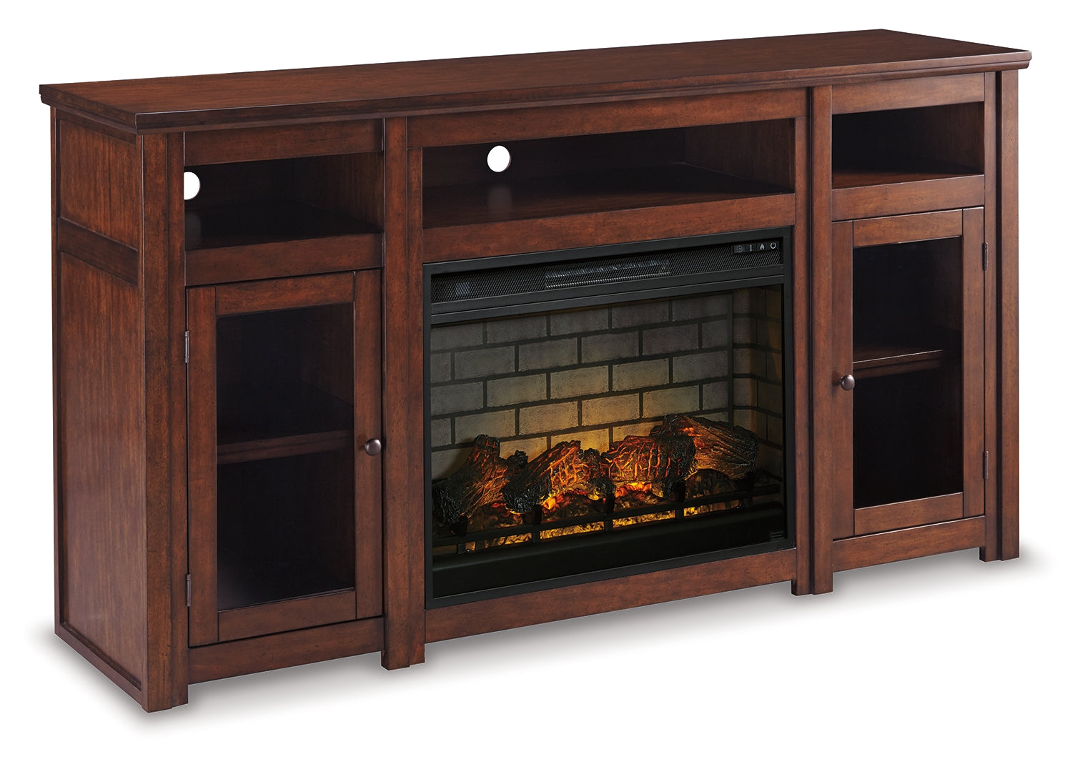 Harpan XL TV Stand w/Fireplace Option