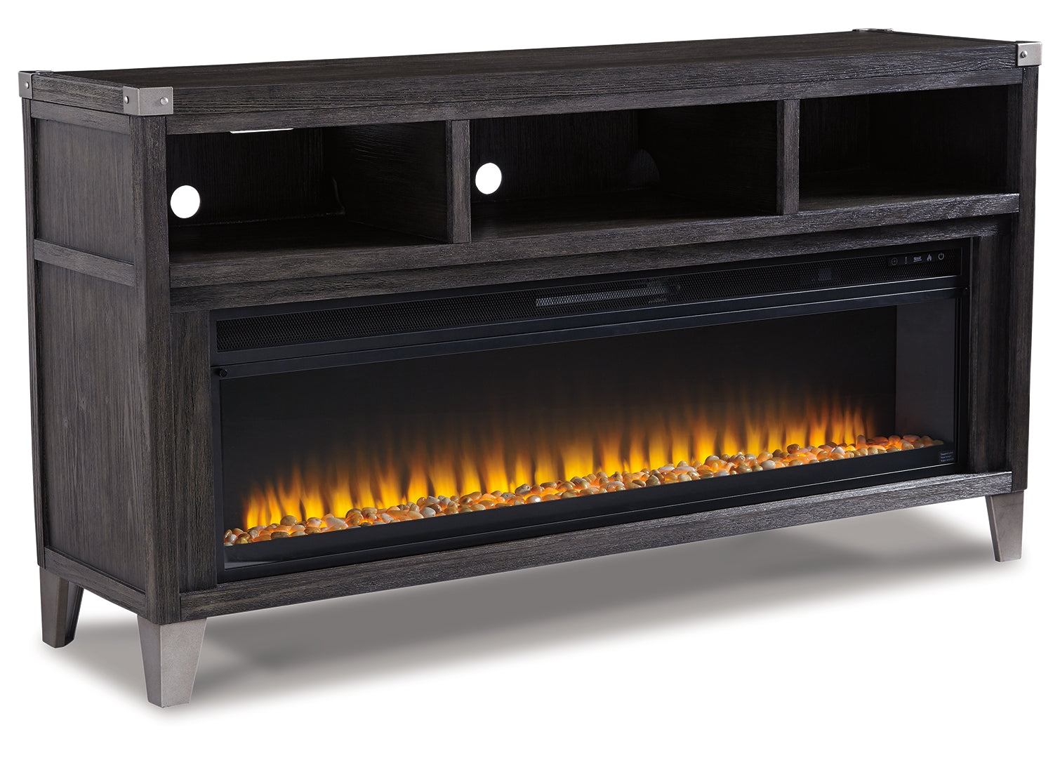 Todoe 65" TV Stand with Electric Fireplace