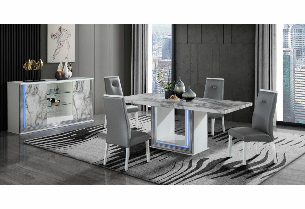 Ylime Grey Dining Chair